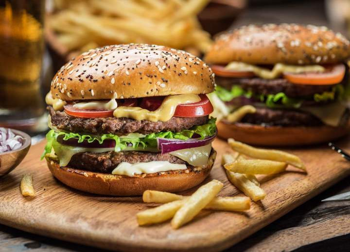 Burger au bœuf La Réunion
