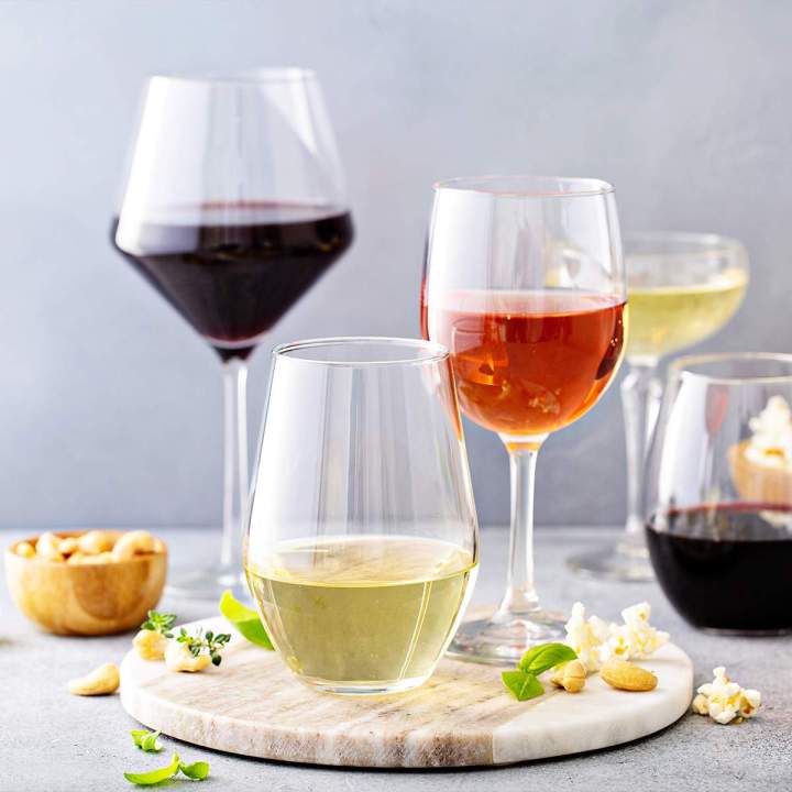 Verres de vin La Réunion