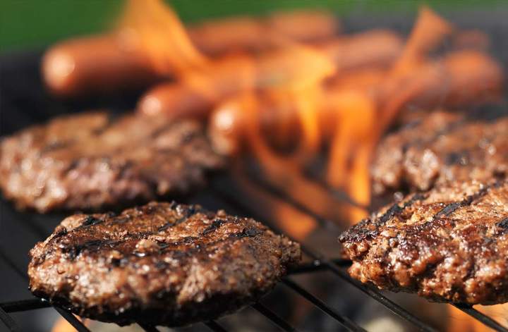 Pièces de bœuf grillées La Réunion